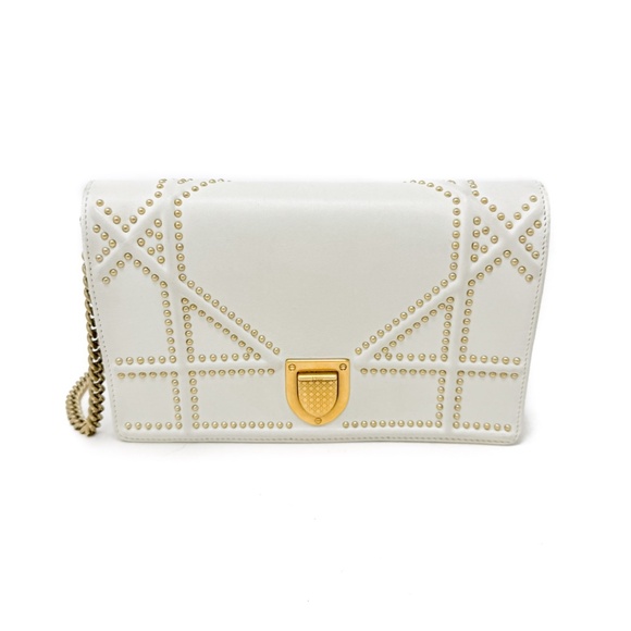 Dior Cannage Diorama Chain Shoulder Bag - Picture 1 of 13